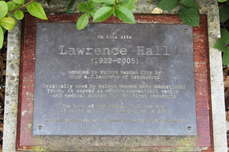 22 - Site of Lawrence Hall 1922